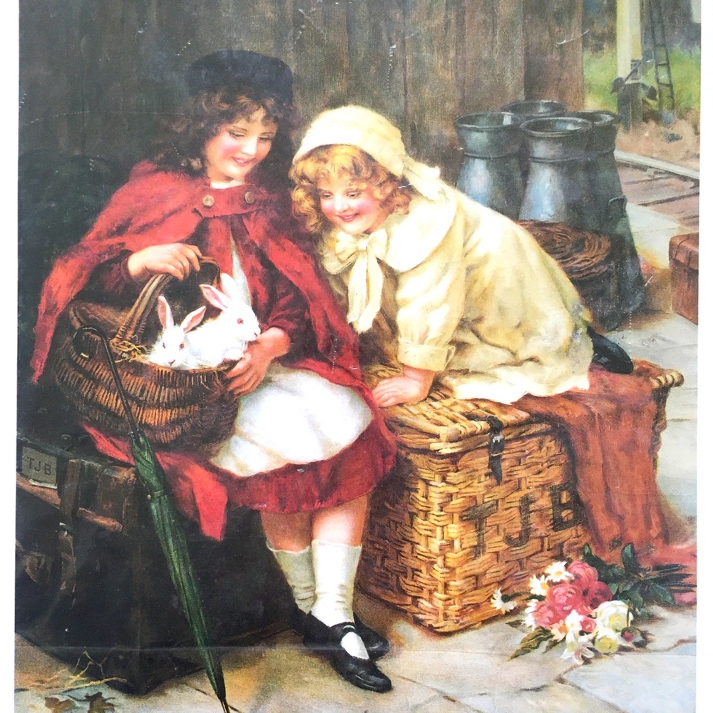 16x20” print, “Pets” by George Sheridan Knowles